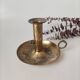 Brass cellar rat candle holder