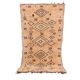 Peach Vintage Moroccan Rug 137 x 270 cm - Berber Rug Handmade - Wool Rug