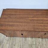 Icône du design, commode en teck, moderne du milieu du siècle, années 1960.