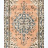 4x6 Dark Teal Green Oriental Vintage Area Rug, 120x194Cm