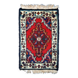 Tapis Vintage Hamadan en Laine, Années 1970, Élégance du Moyen-Orient