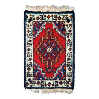 Tapis Vintage Hamadan en Laine, Années 1970, Élégance du Moyen-Orient