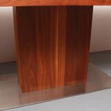 2000s design table in cherrywood