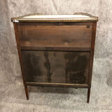 Louis XVI style curtain console, nineteenth century