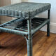 Table basse en rotin
