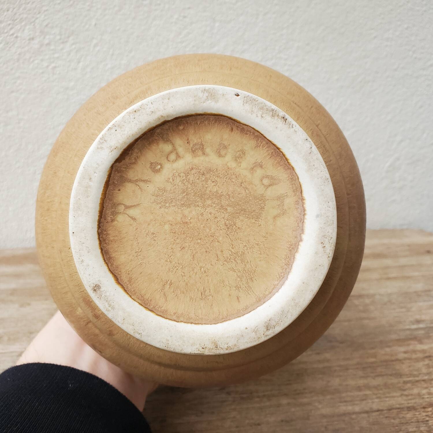 Rhodaceram stoneware bottle/vase