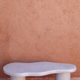 Table basse forme organique en Tadelakt