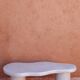 Table basse forme organique en Tadelakt