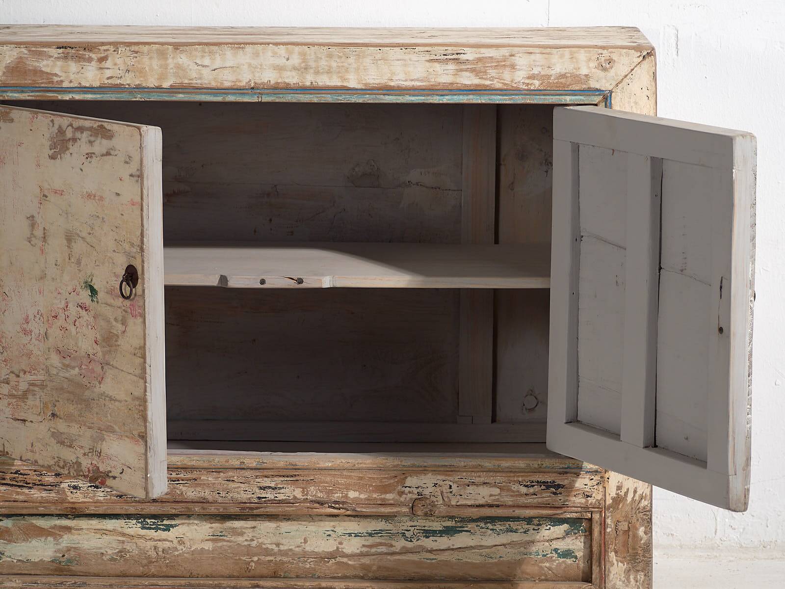 Small antique white sideboard (c.1920) #6