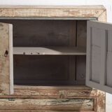 Petit buffet blanc ancien (c.1920) #6