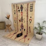 Handmade moroccan berber carpet 260 x 150 cm