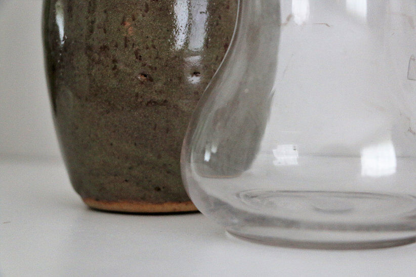 Glass carafe