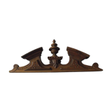 Walnut frontoon early 20th