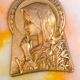 bénitier art nouveau Vierge
