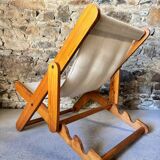 Vintage IKEA pine lounge chair from 1974