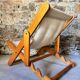 Vintage IKEA pine lounge chair from 1974
