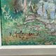 Painting Y. Guilmineau Painter Vendée, Deux Sèvres, Green Venice, Coulon.... 1946