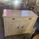 Parisian white patinated furniture