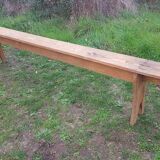 Banc en bois banc de ferme "avoine"
