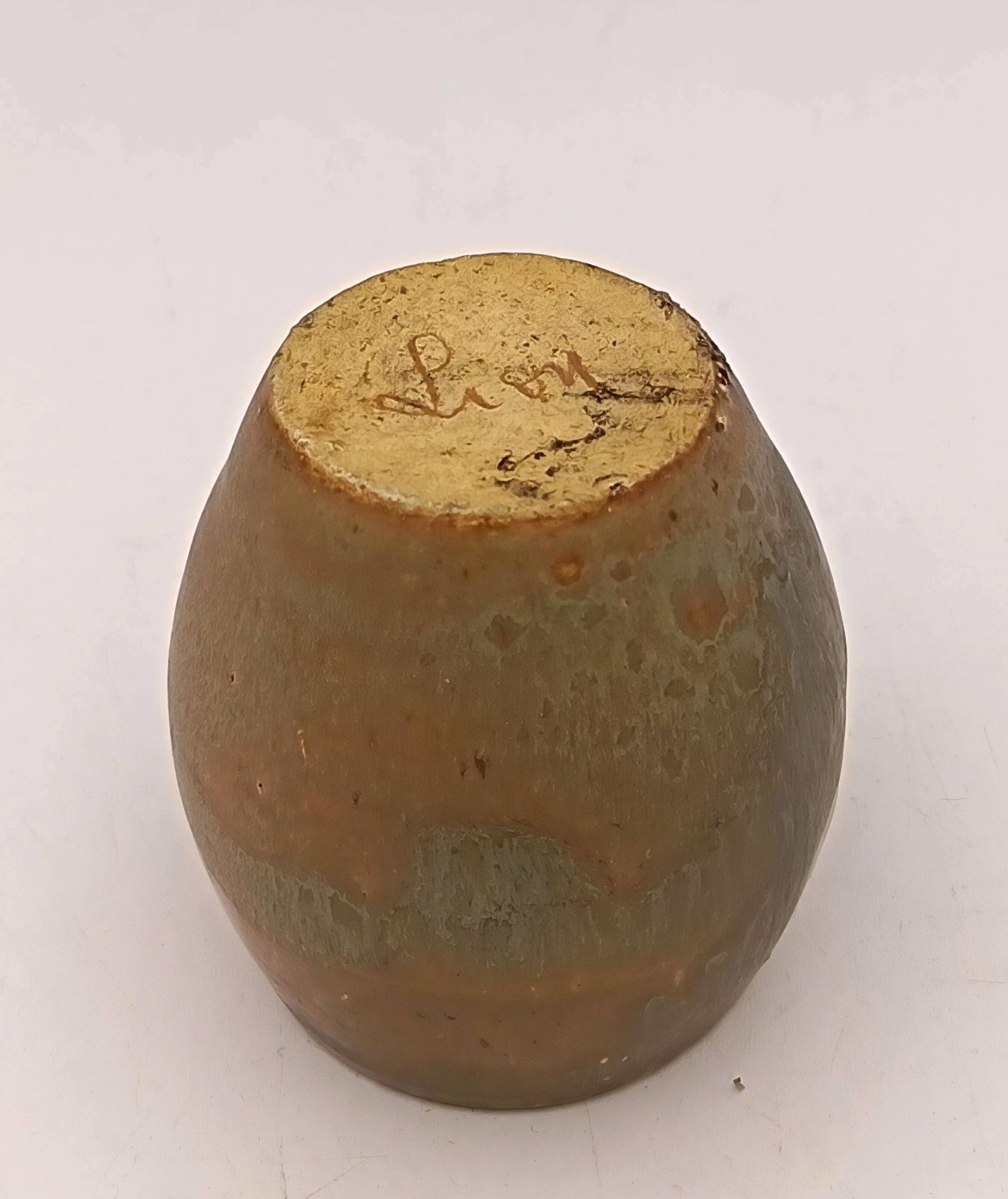 Stoneware vase by Eugène Lion – School of Carriès, Saint-Amand-en-Puisaye