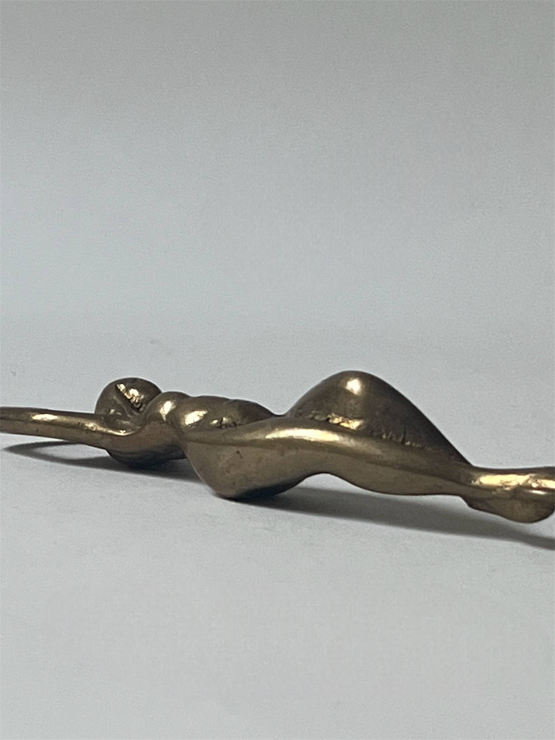 Serving utensil - Vintage & stylized brass bottle opener