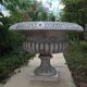 Set of planters: clasp and cast iron pots