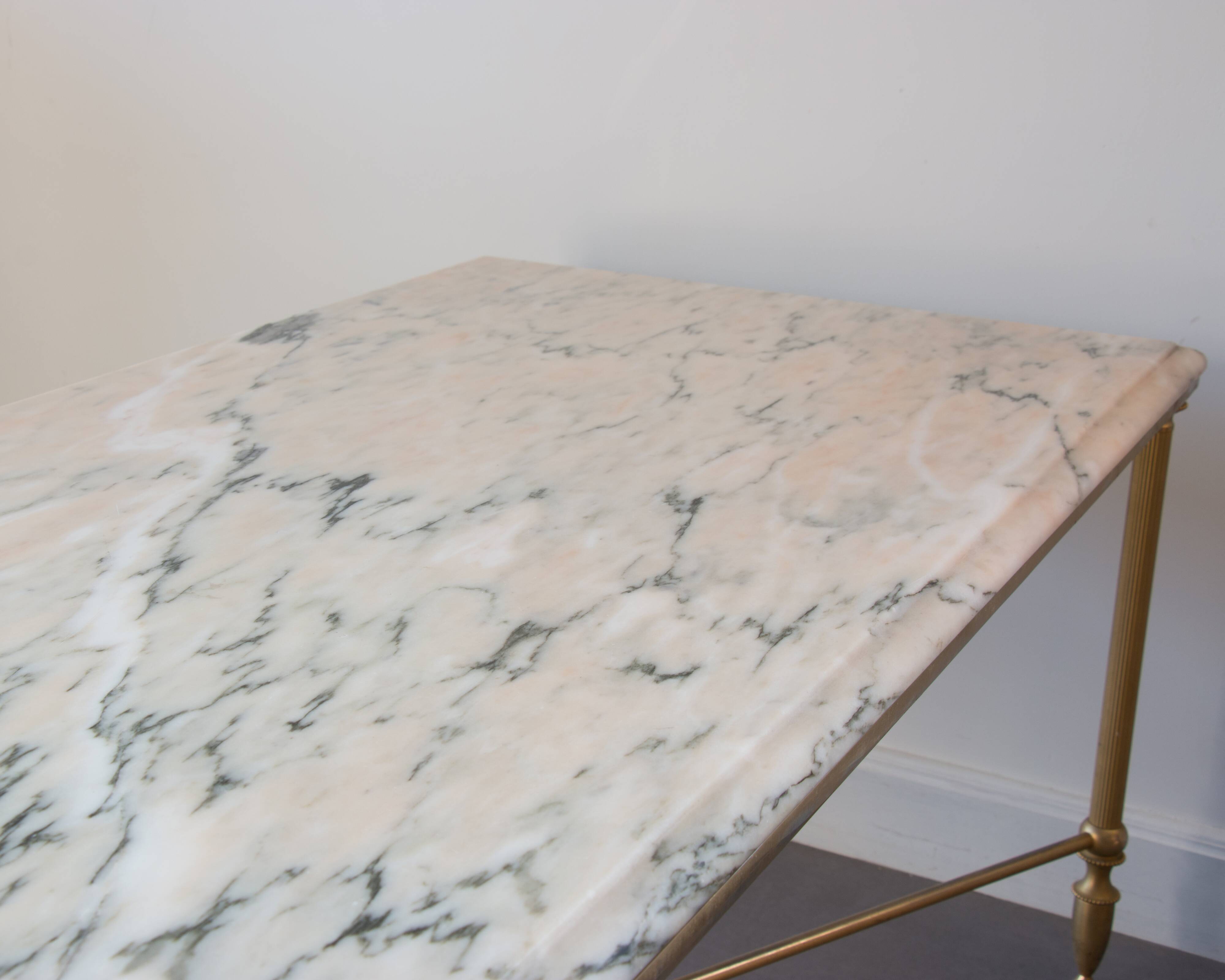 Marble coffee table