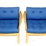 Set of 2 armchairs "Plexus", Illum Wikkelsø, Denmark, 1980