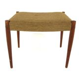 Scandinavian teak stool, Sweden, 1950