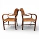 Set of 2 Bauhaus rope-weave chairs by Erich Dieckmann, 1930