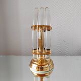 Vintage glass lamp 1970