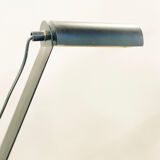 Italian black-lasated metal lamp 1960s