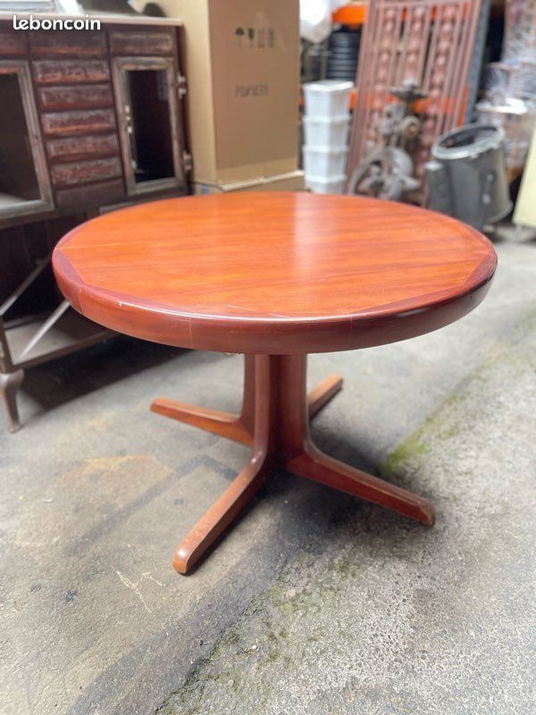Baumann Scandinavian extendable dining table – 1960s