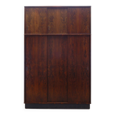 Armoire en palissandre, design danois, années 1970, production : Danemark
