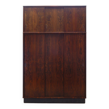 Rosewood wardrobe, Danish design, 1970s, production: Denmark