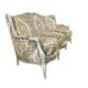 Vintage grey beige baroque armchair/sofa/lounge.