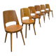 Suite de 6 chaises Baumann en hêtre