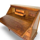 Antique Italian secrétaire in solid walnut, 1920s/1930s.