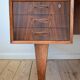 Mid-century danish floating rosewood desk, 1960