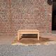 Light oak coffee table