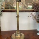 Lampe colonne en laiton circa 1900