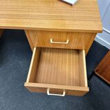 Vintage desk with spindle legs