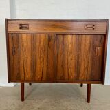 Vintage Danish buffets in rosewood from the 1960s.