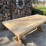 Monastery table made of solid oak.