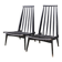Paire Chaises Basses Chauffeuses Fauteuils Bois Design Scandinave
