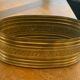 Copper centerpiece, art deco planter floral pattern
