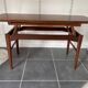 Convertible coffee table by Niels Bach extendable and liftable Scandinavian Danish vintage teak an60