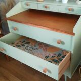 Vintage chest of drawers, extra desk