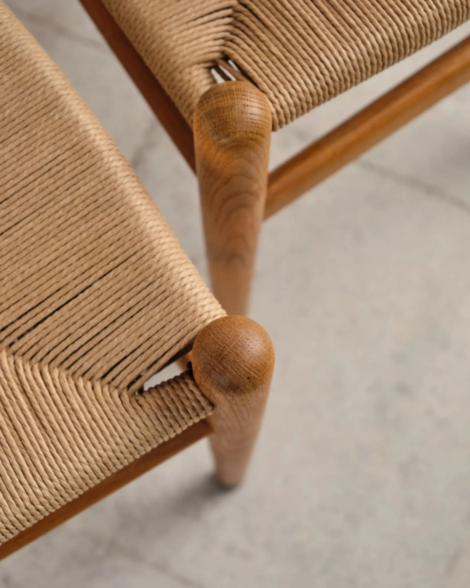 4 CH36 chairs in oak by Hans J. Wegner, Denmark, 1970s