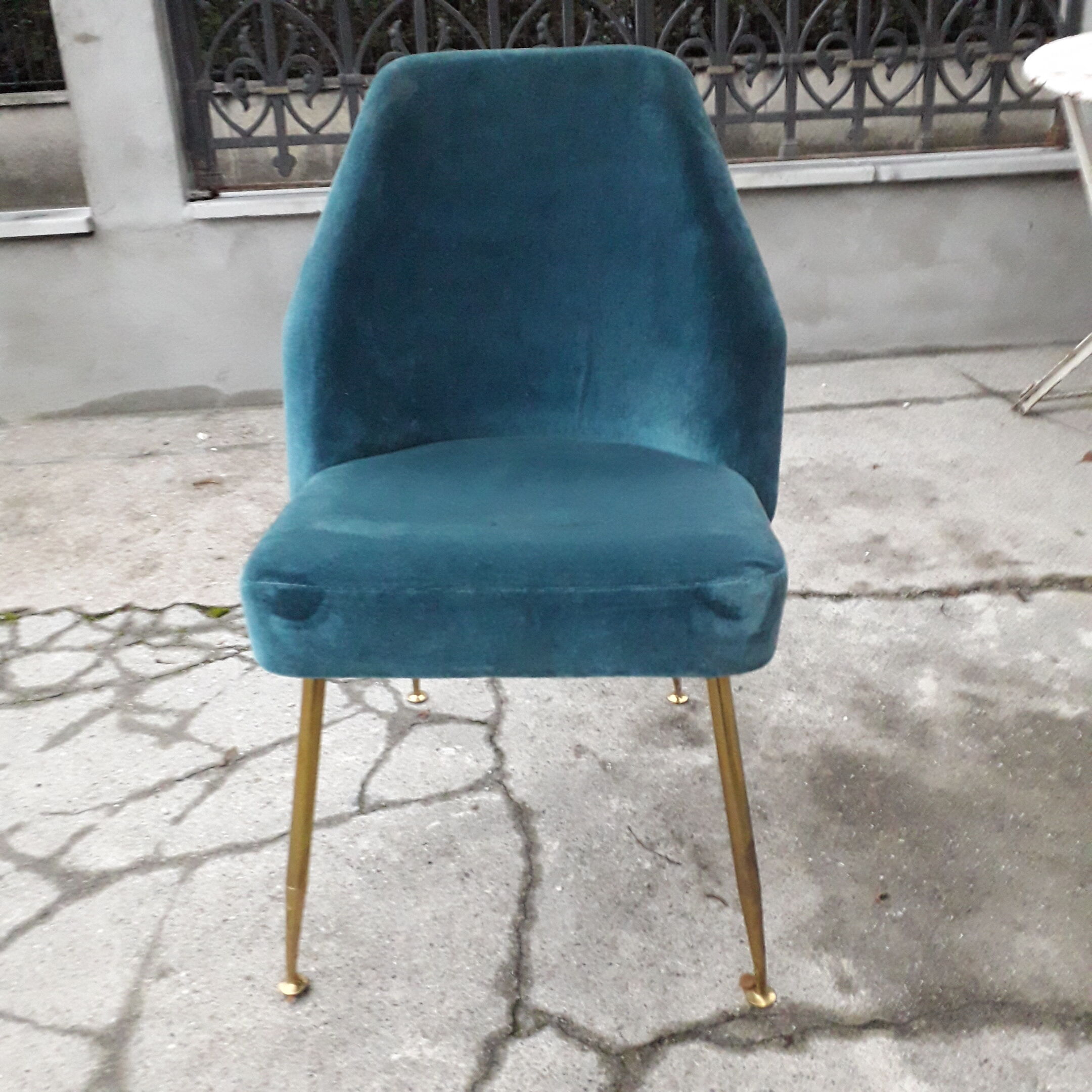 Four Campanula chairs by Carlo Pagani. Arflex, 1952